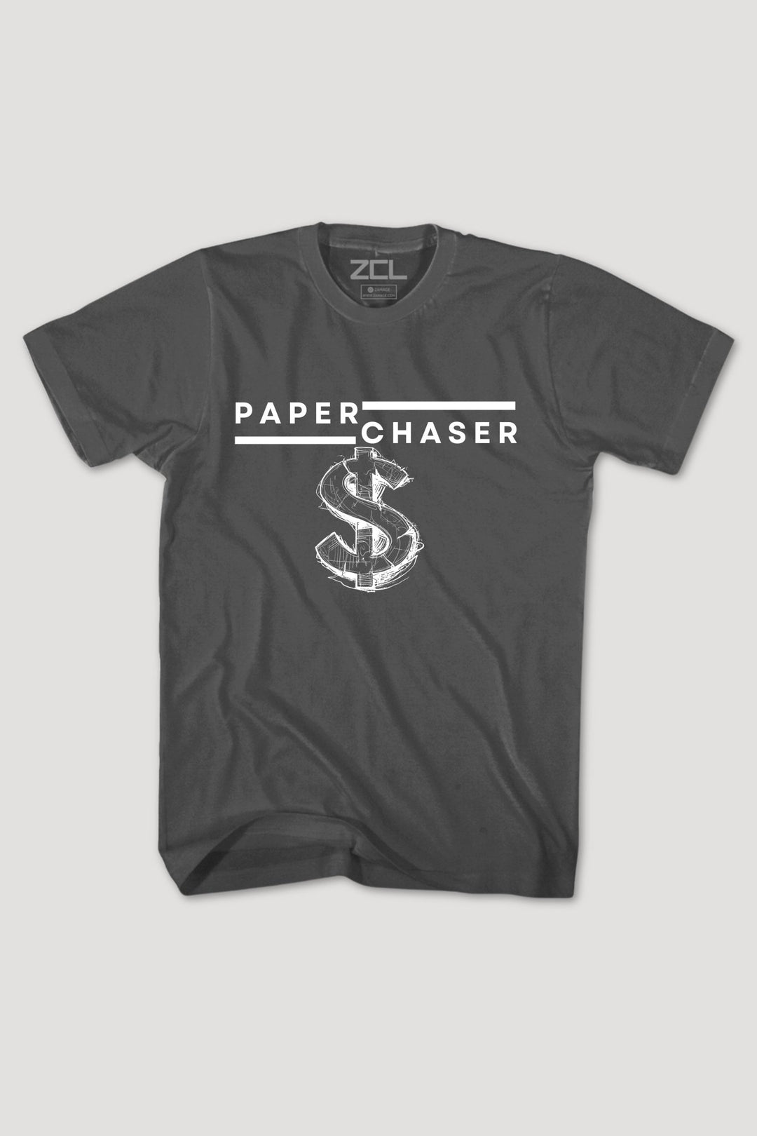 Paper Chaser Tee (White Logo) - Zamage