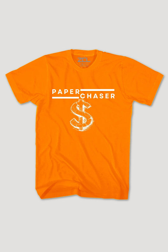 Paper Chaser Tee (White Logo) - Zamage