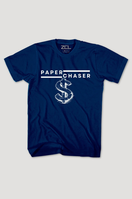 Paper Chaser Tee (White Logo) - Zamage