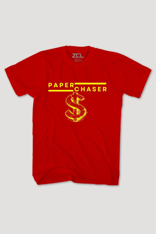 Paper Chaser Tee (Yellow Logo) - Zamage