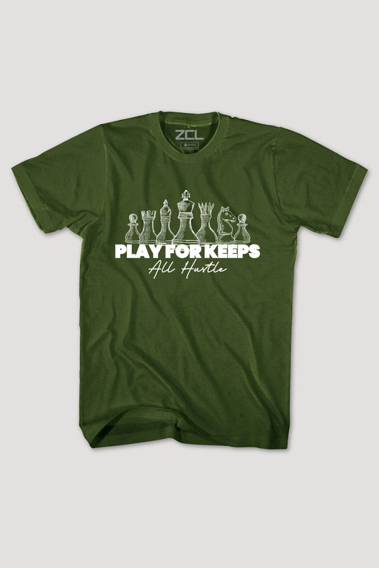 Play For Keeps Tee (White Logo) - Zamage