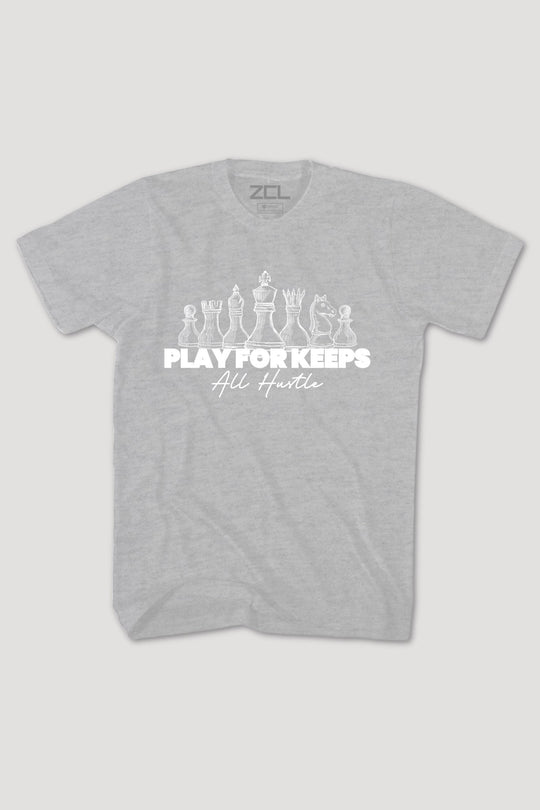 Play For Keeps Tee (White Logo) - Zamage
