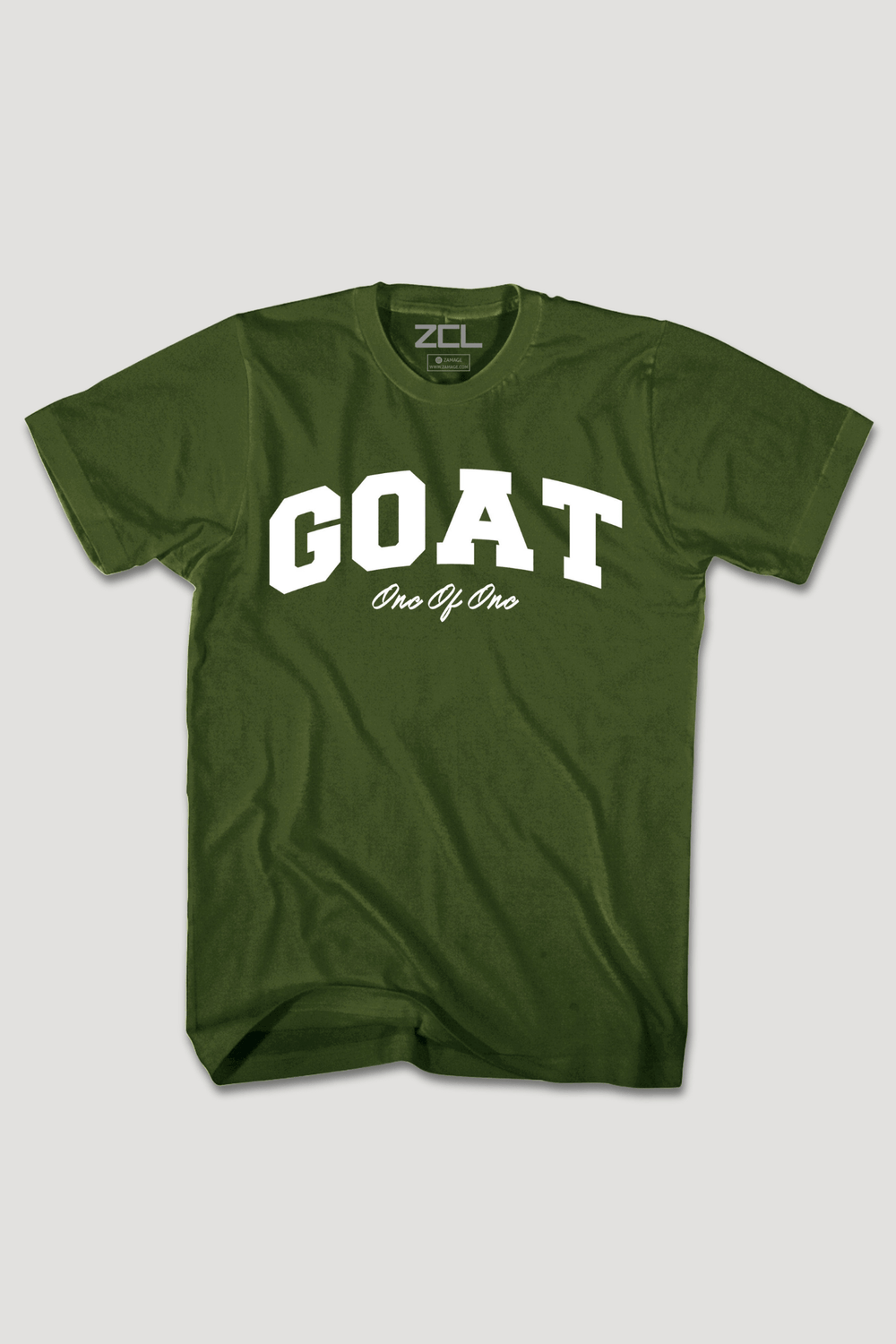 Premium Goat One Of One Tee (White Logo) - Zamage