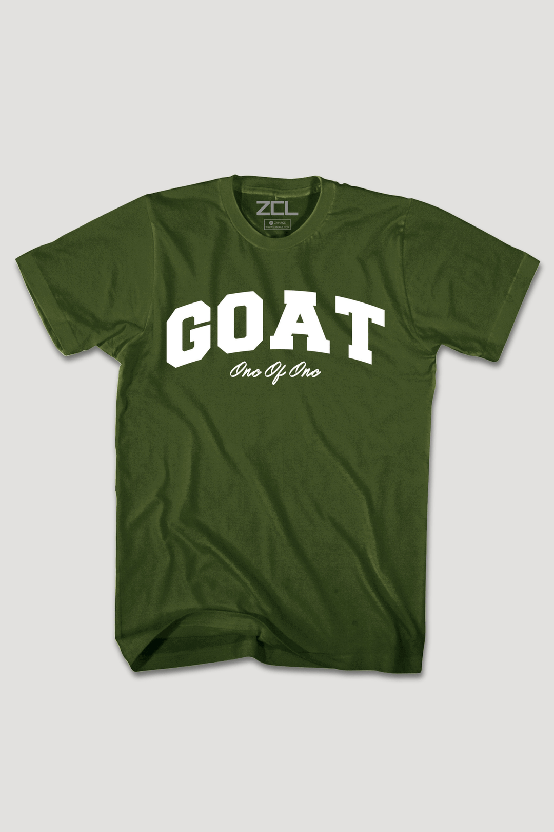 Premium Goat One Of One Tee (White Logo) - Zamage