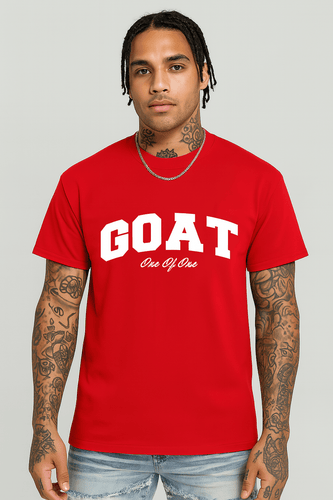 Premium Goat One Of One Tee (White Logo) - Zamage