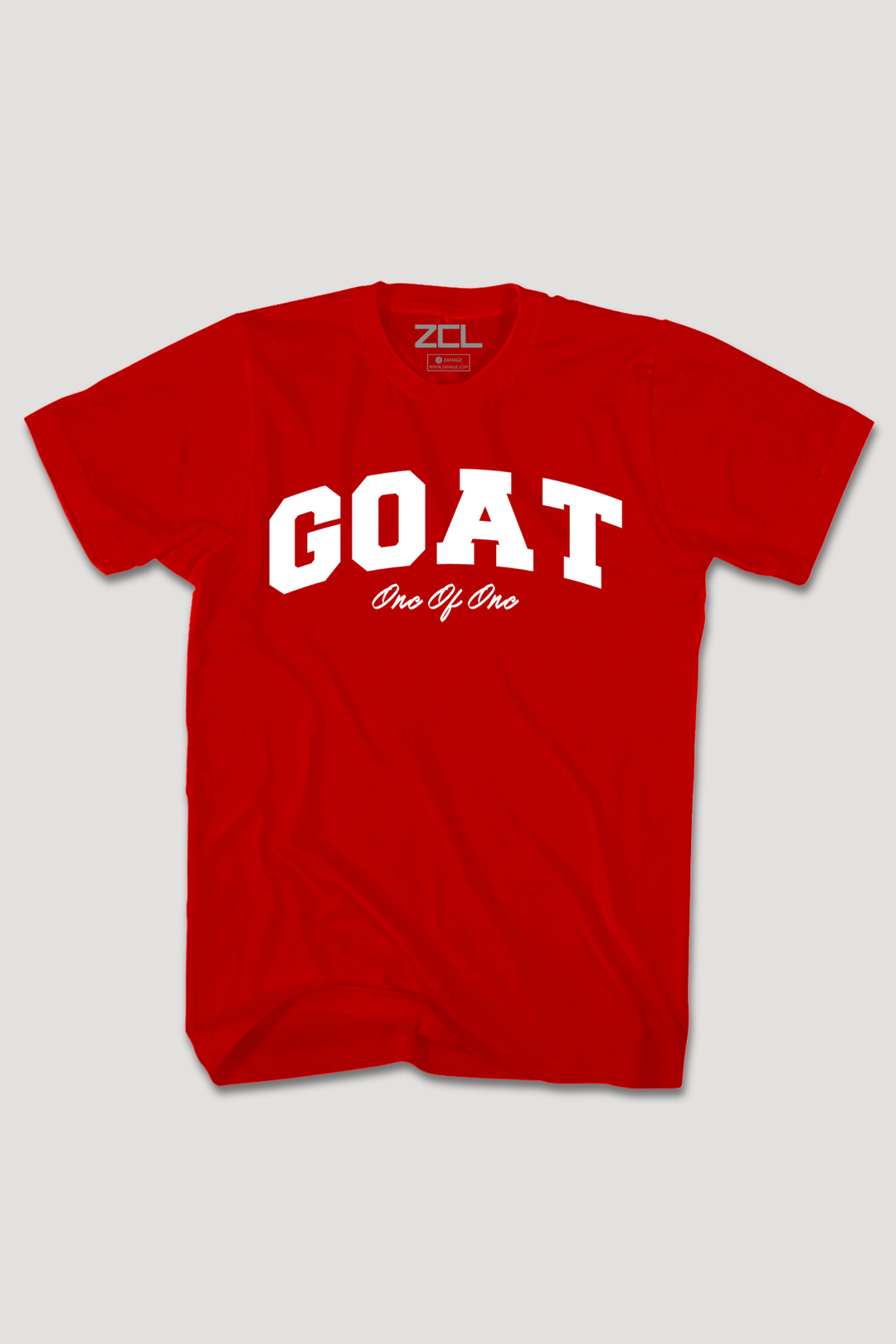 Premium Goat One Of One Tee (White Logo) - Zamage