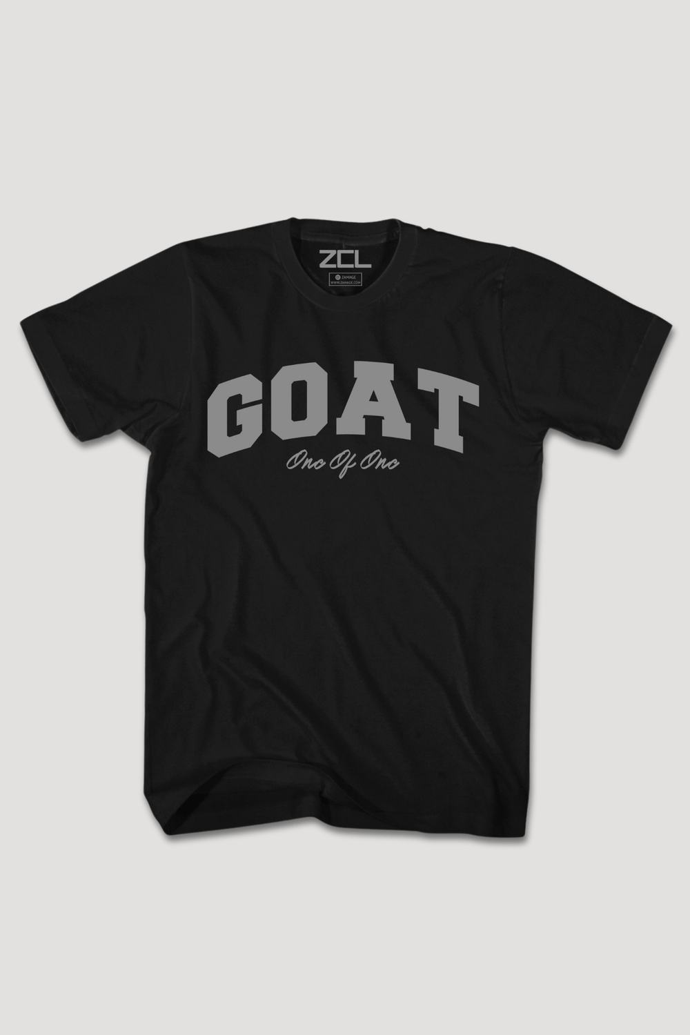 Premium Goat Tee (Grey Logo) - Zamage