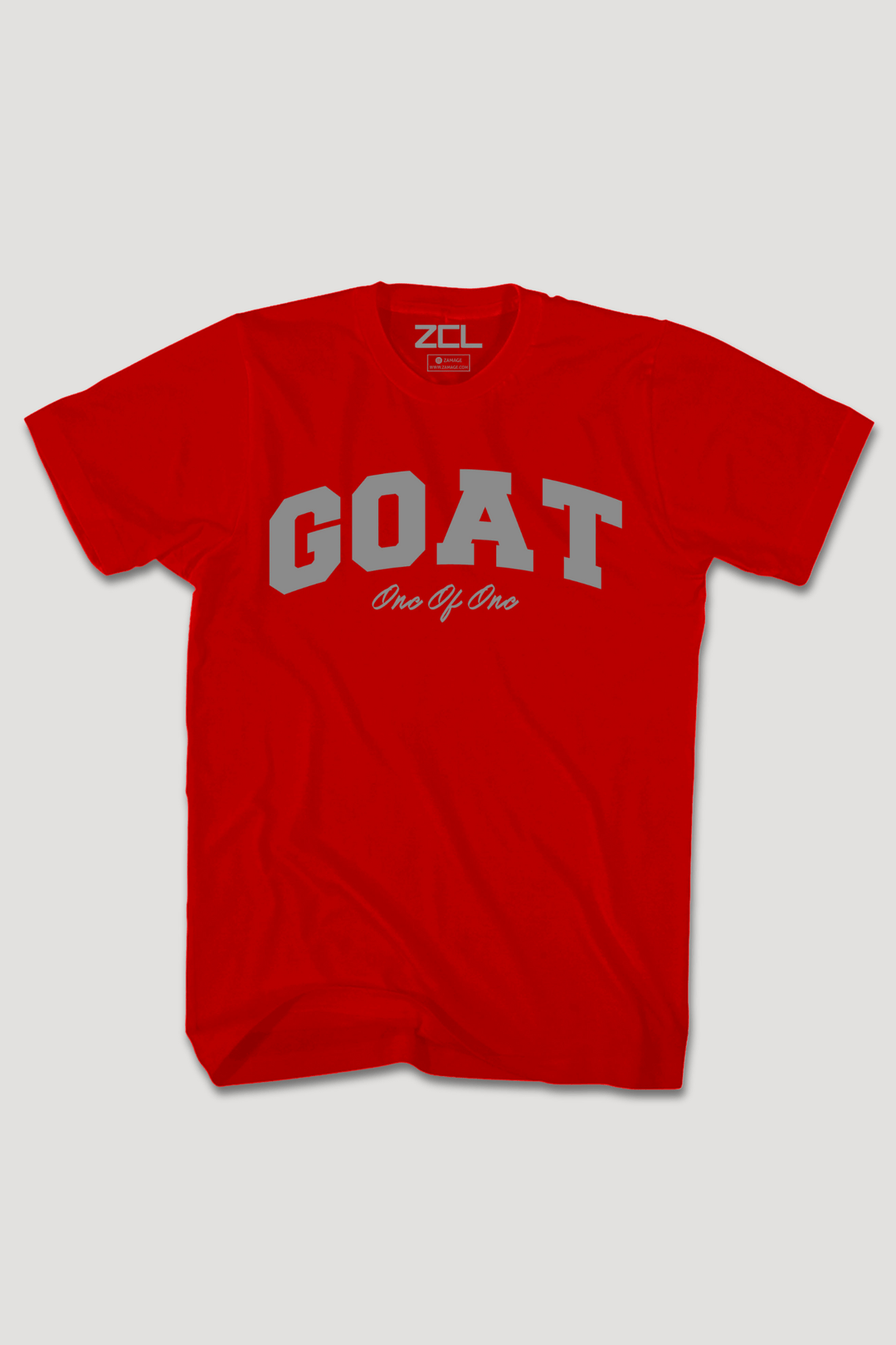 Premium Goat Tee (Grey Logo) - Zamage