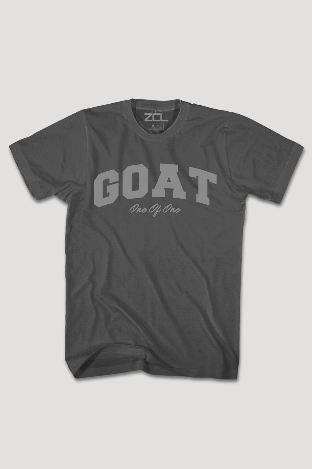 Premium Goat Tee (Grey Logo) - Zamage