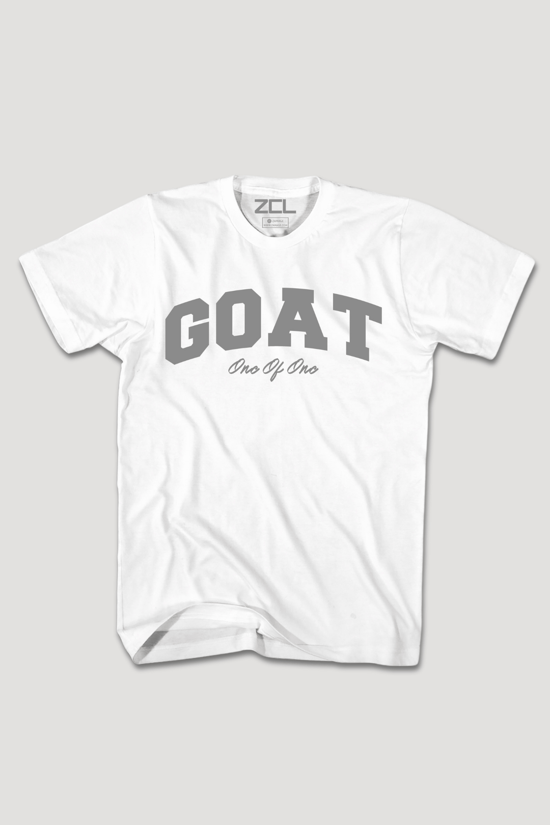 Premium Goat Tee (Grey Logo) - Zamage