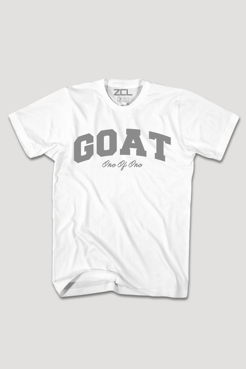 Premium Goat Tee (Grey Logo) - Zamage