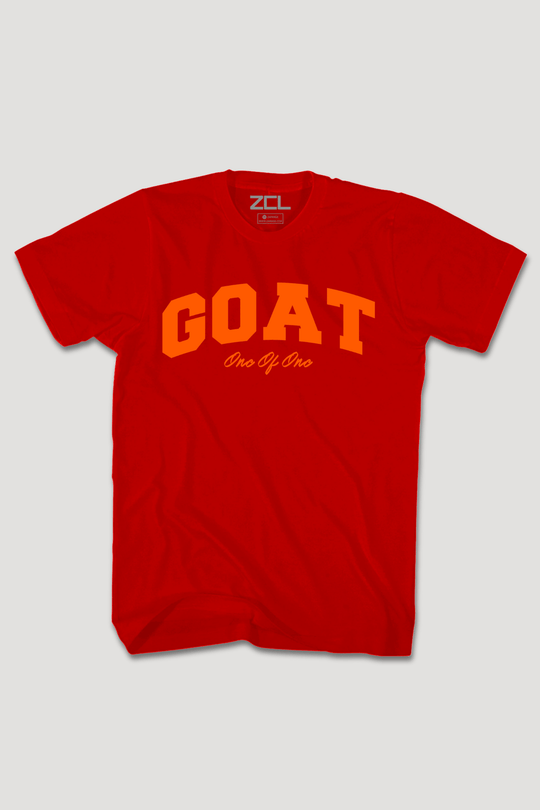Premium Goat Tee (Orange Logo) - Zamage