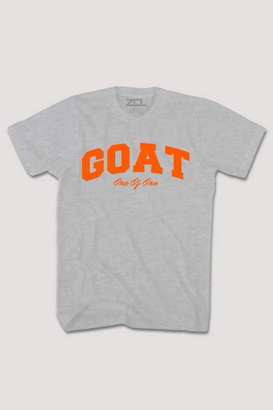 Premium Goat Tee (Orange Logo) - Zamage