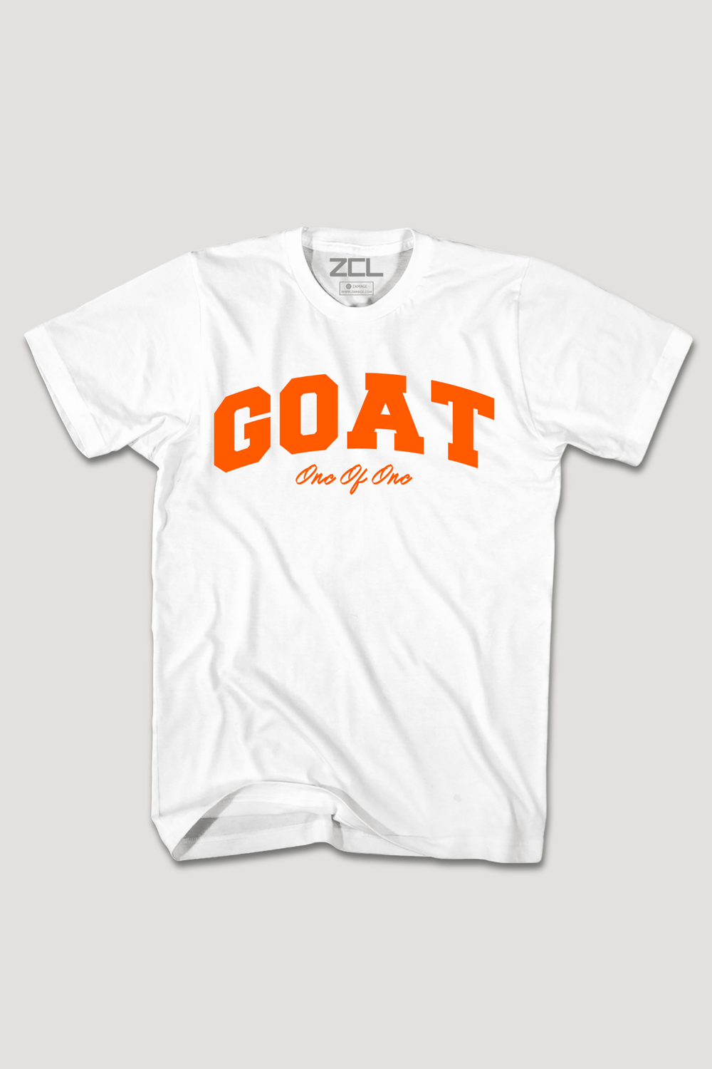 Premium Goat Tee (Orange Logo) - Zamage