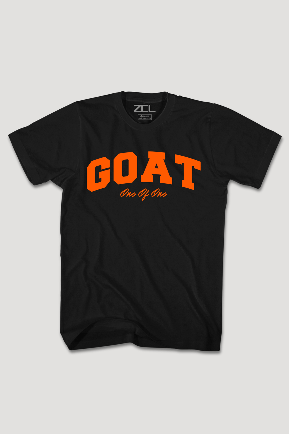 Premium Goat Tee (Orange Logo) - Zamage