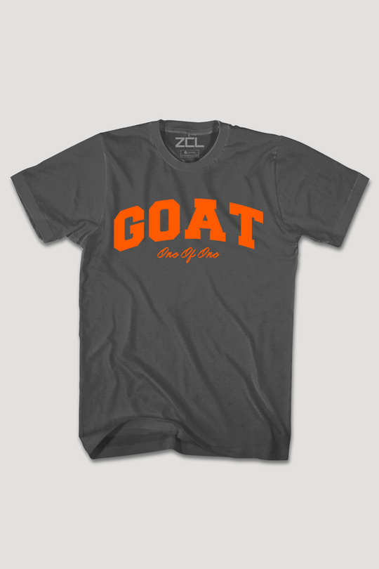 Premium Goat Tee (Orange Logo) - Zamage