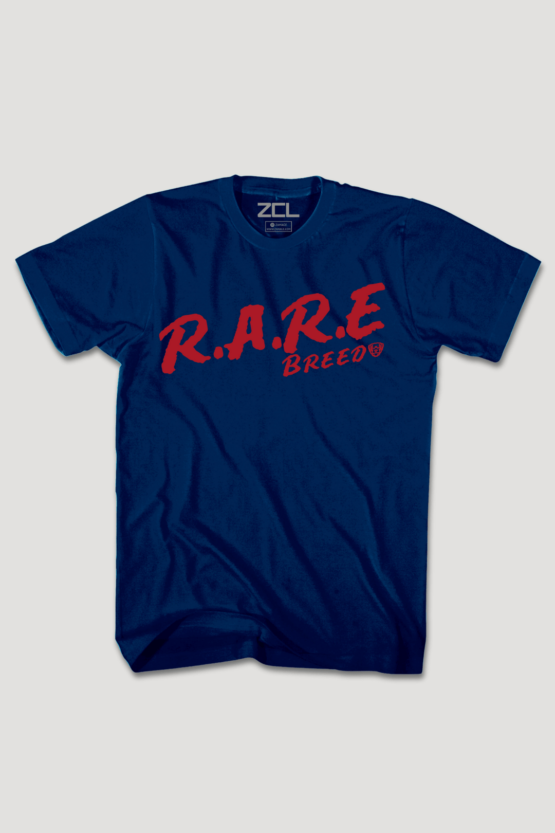 Premium Rare Breed Tee (Red Logo) - Zamage