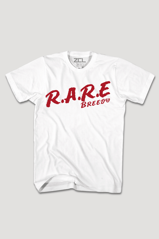 Premium Rare Breed Tee (Red Logo) - Zamage