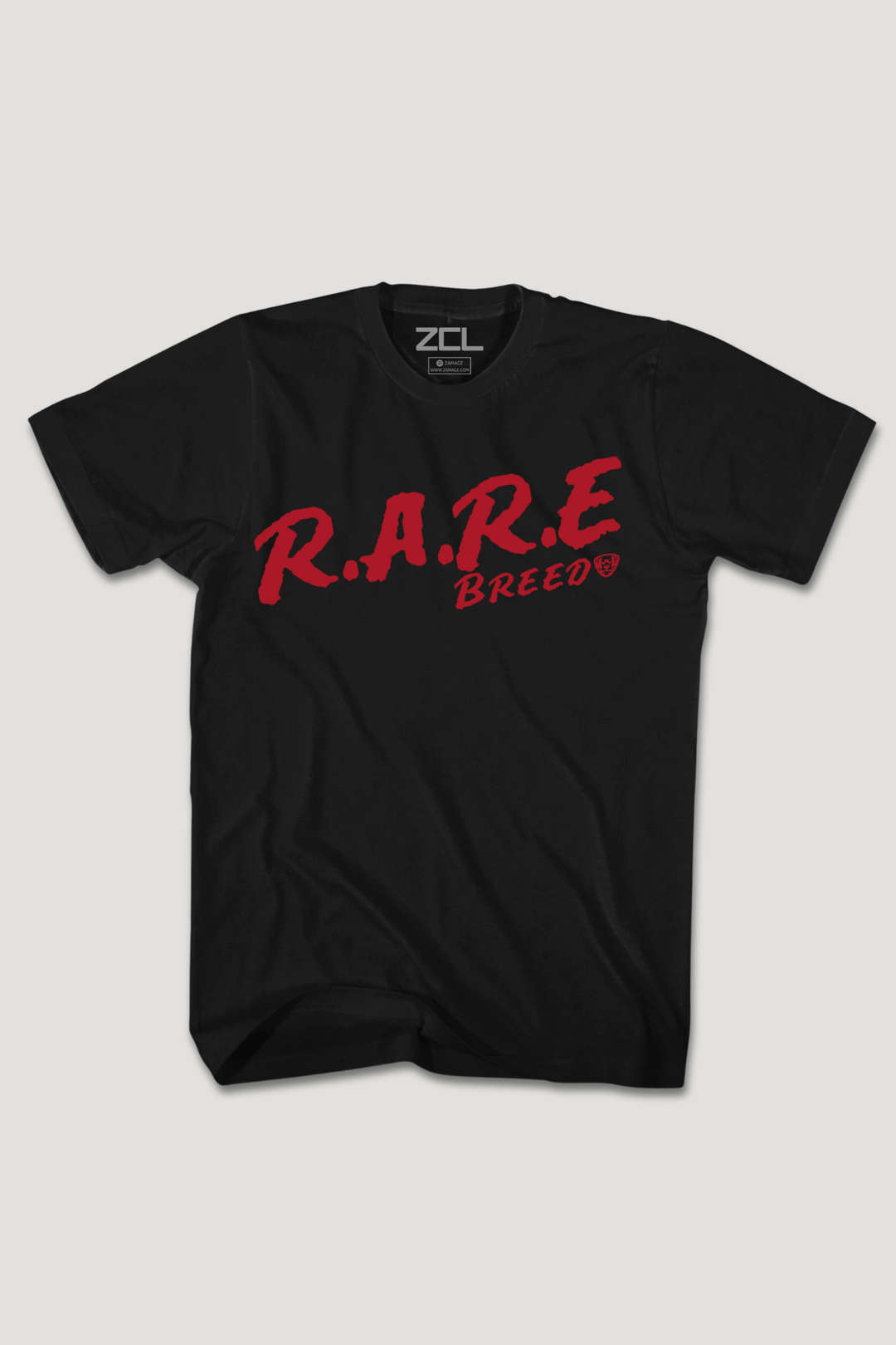 Premium Rare Breed Tee (Red Logo) - Zamage