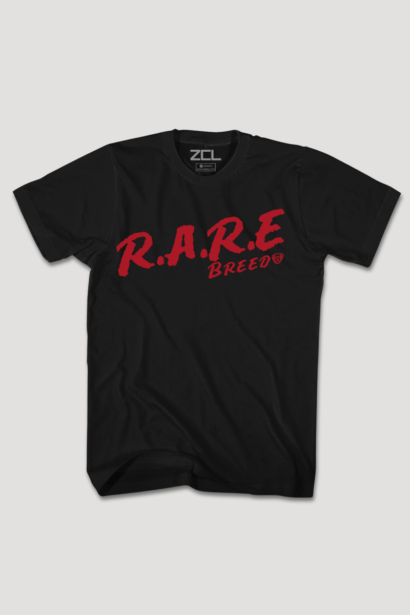 Premium Rare Breed Tee (Red Logo) - Zamage
