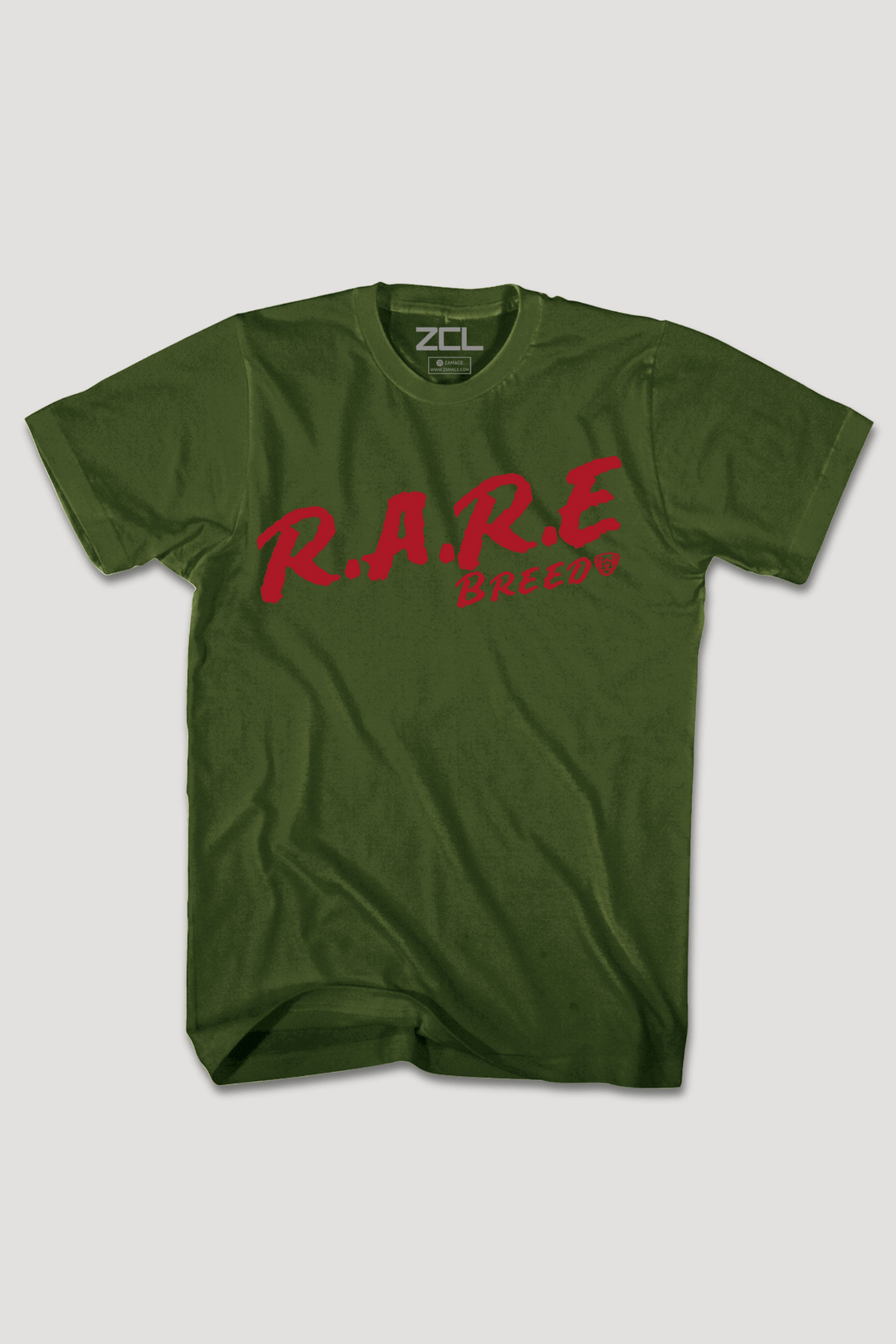 Premium Rare Breed Tee (Red Logo) - Zamage