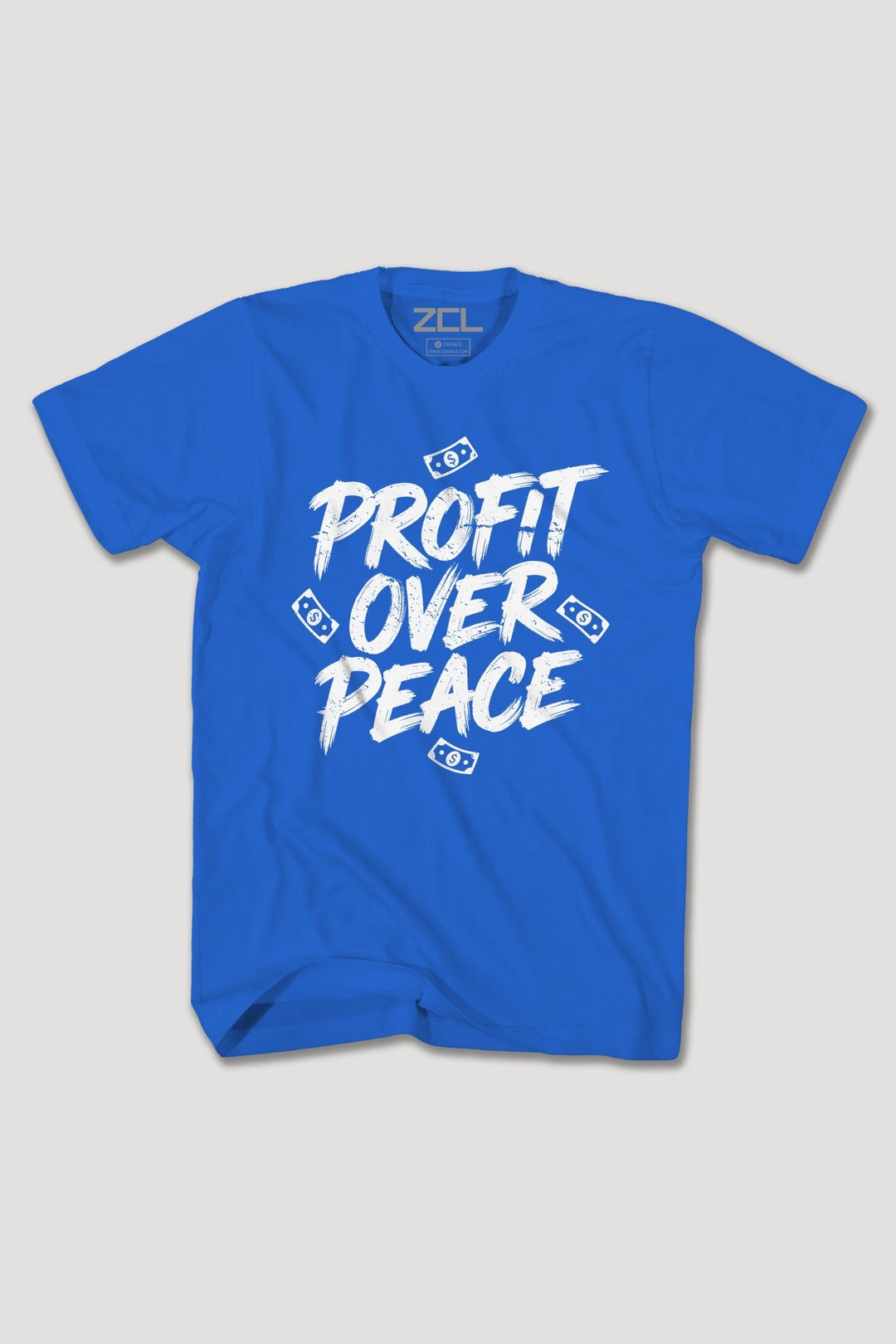 PROFIT OVER PEACE TEE - Zamage