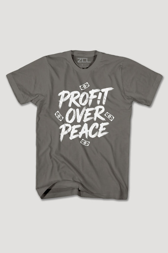 PROFIT OVER PEACE TEE - Zamage