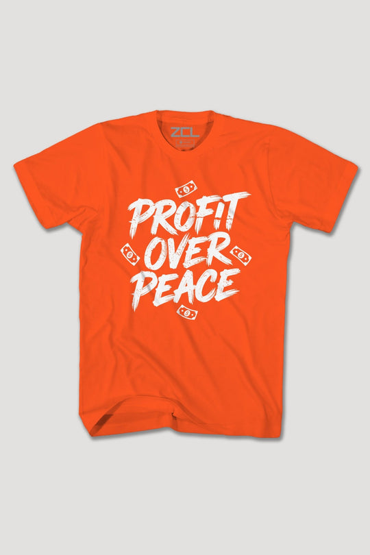 PROFIT OVER PEACE TEE - Zamage