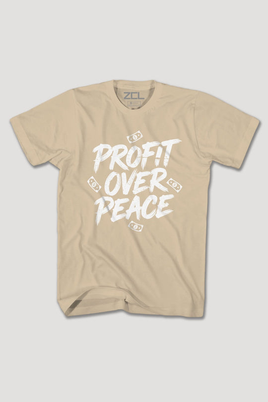 PROFIT OVER PEACE TEE - Zamage