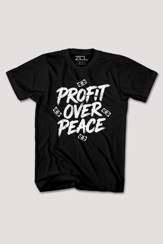 PROFIT OVER PEACE TEE - Zamage