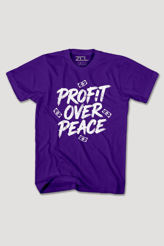 PROFIT OVER PEACE TEE - Zamage