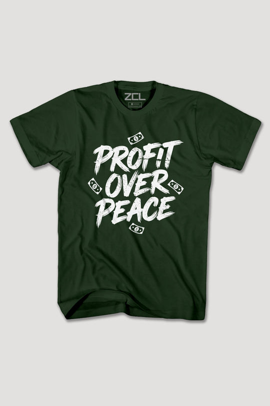 PROFIT OVER PEACE TEE - Zamage