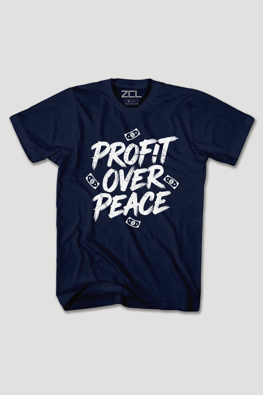 PROFIT OVER PEACE TEE - Zamage