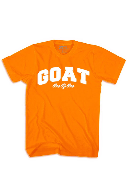 Puff Print Goat Tee (White Logo) - Zamage