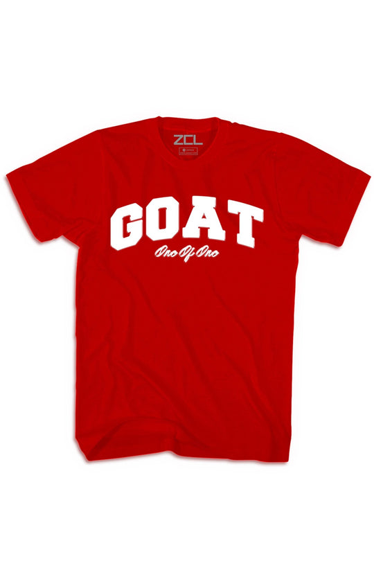 Puff Print Goat Tee (White Logo) - Zamage