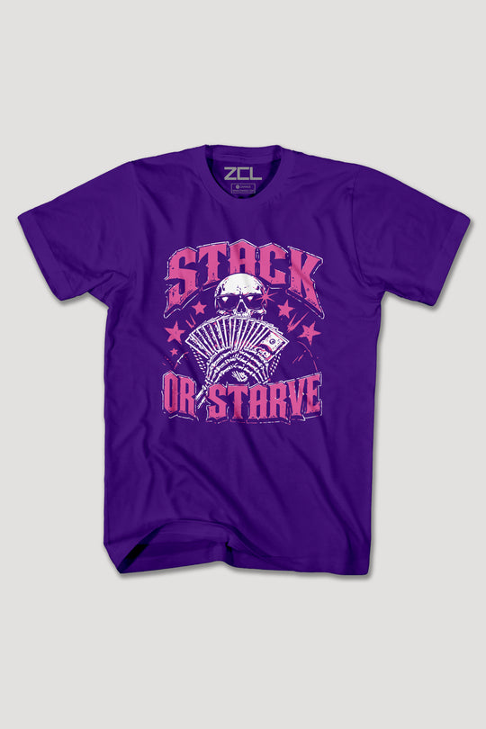 STACK OR STARVE TEE