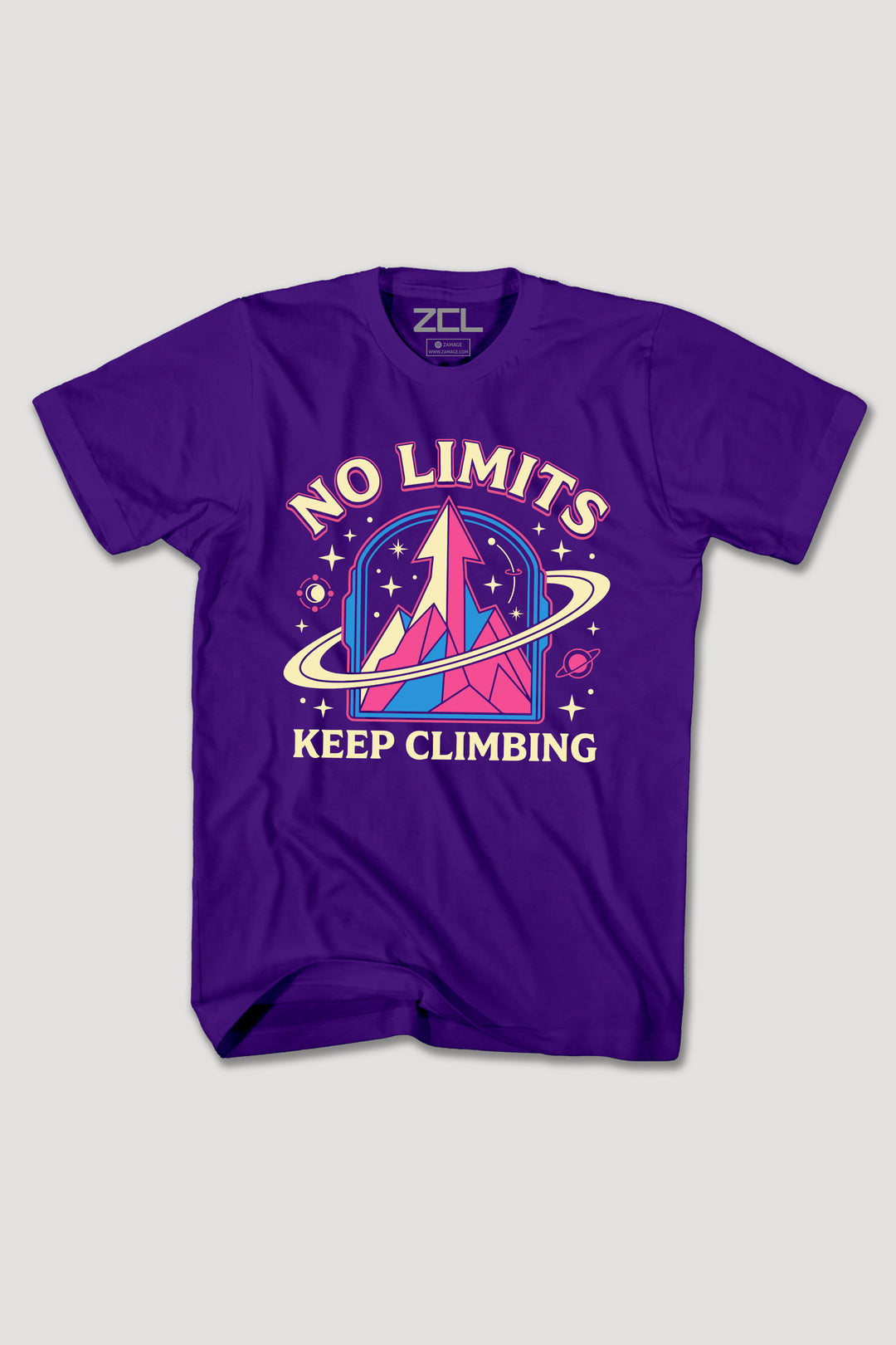 NO LIMITS KEEP CLIMBING TEE