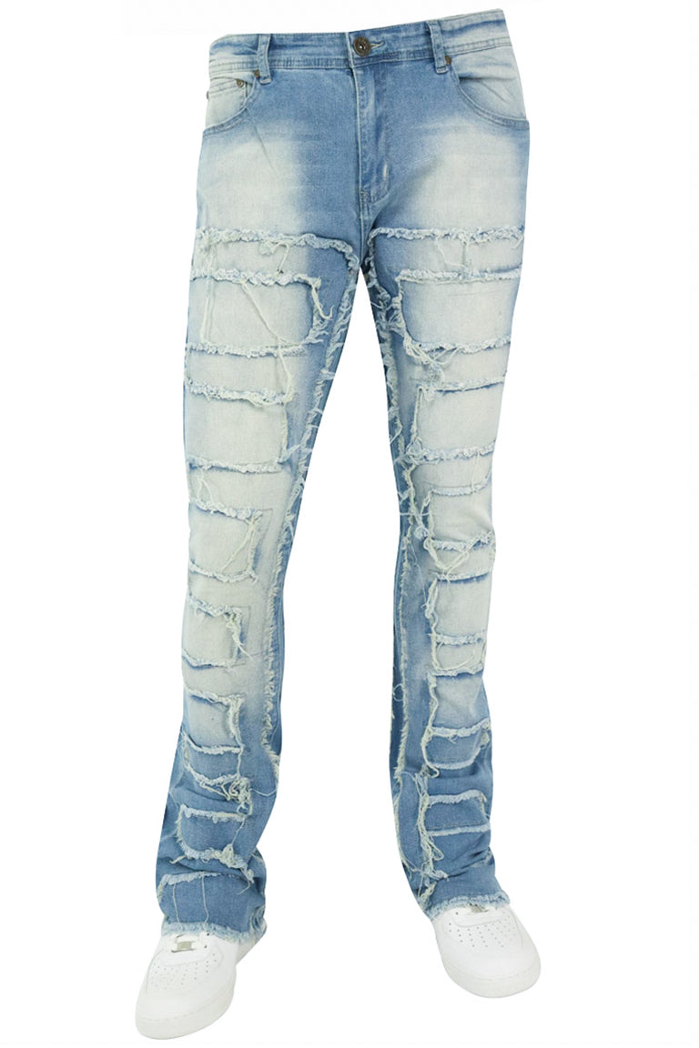 Rage Stacked Denim (Blue Wash) - Zamage