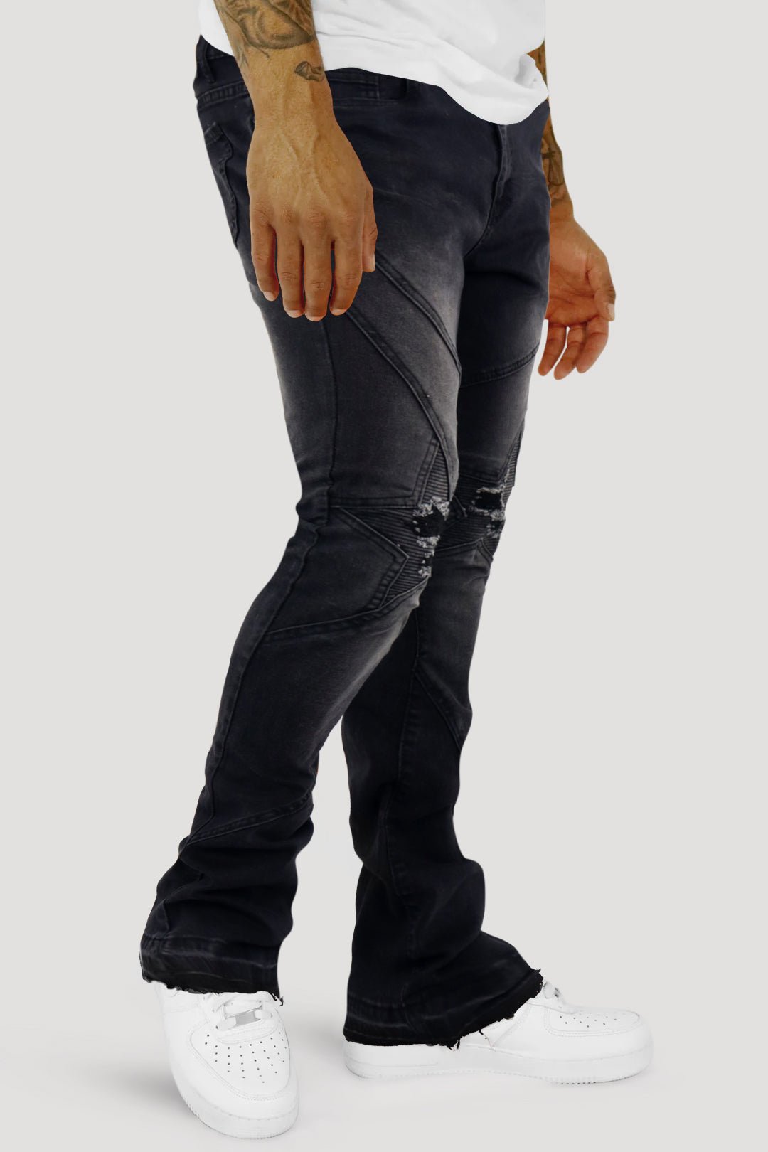Rawstate Stacked Denim (Black Wash) (M8294D) - Zamage