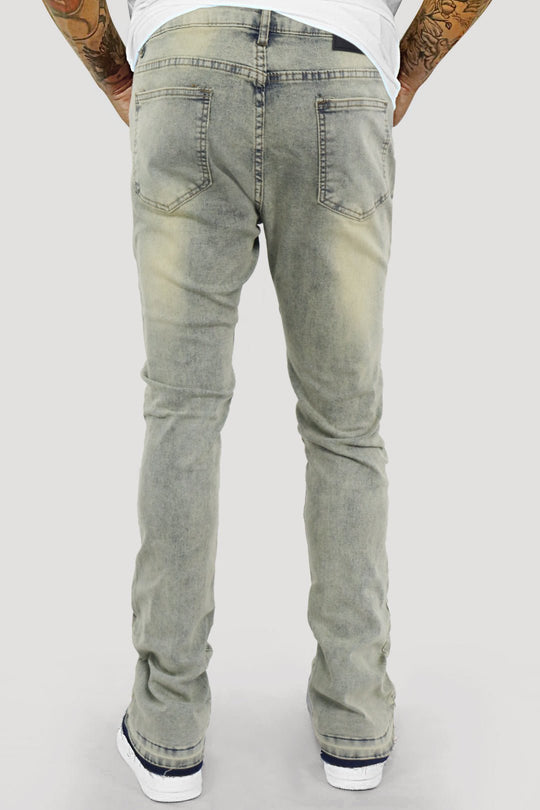Rawstate Stacked Denim (Dirty Vintage) (M8294D) - Zamage