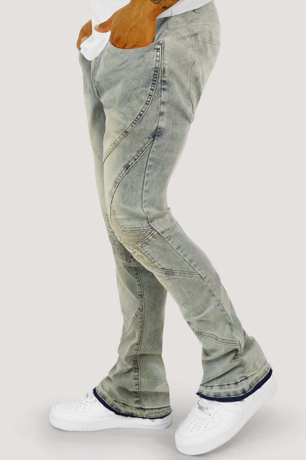 Rawstate Stacked Denim (Dirty Vintage) (M8294D) - Zamage