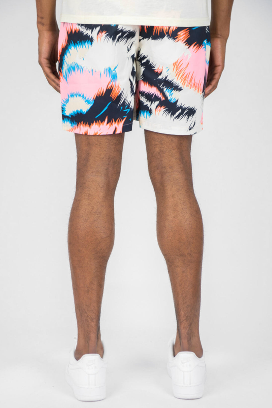 Tiger Board Shorts (Pink) (141-984) - Zamage