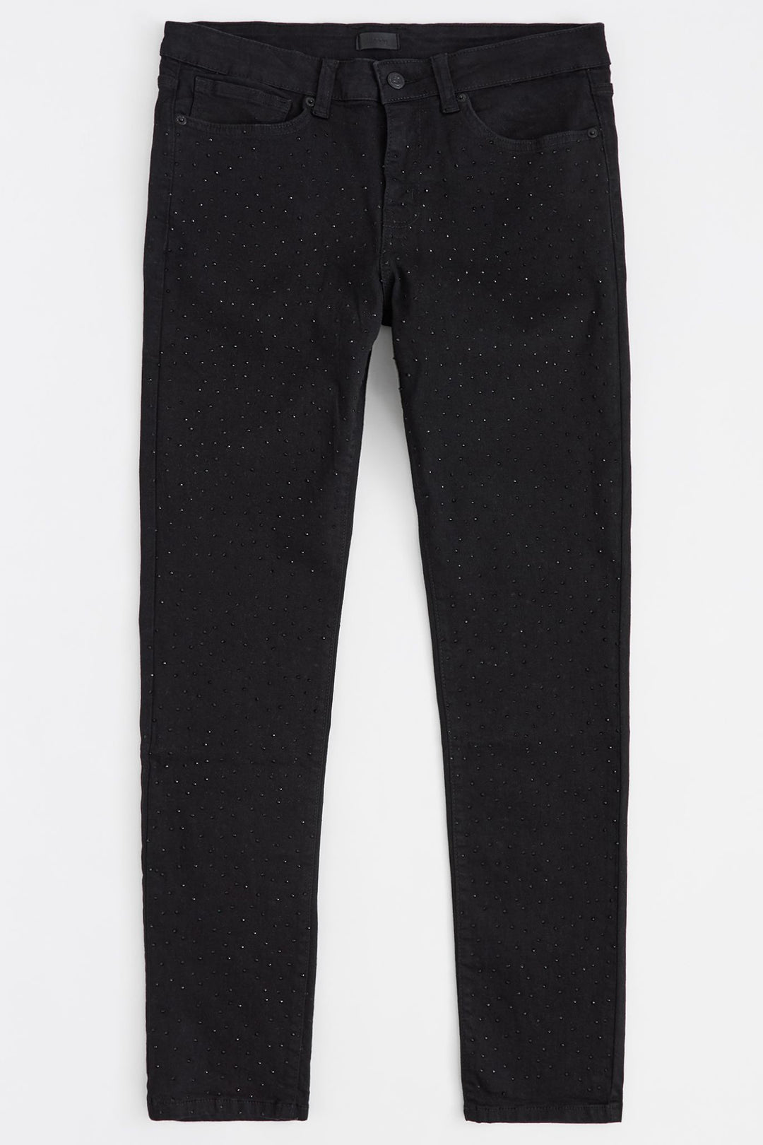 Loaded Rhinestone Denim (Jet Black) (RCF5DM-401)