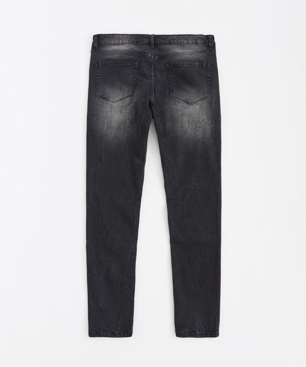 Red Drop Denim (Black Wash) (RCF6DM-588) - Zamage