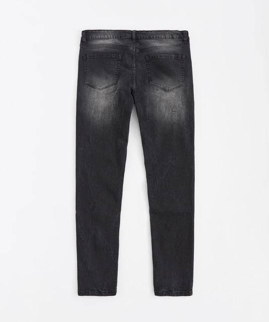 Red Drop Denim (Black Wash) (RCF6DM-588) - Zamage