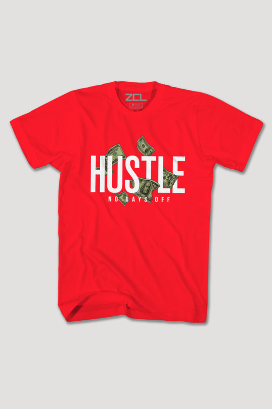 HUSTLE NO DAYS OFF TEE