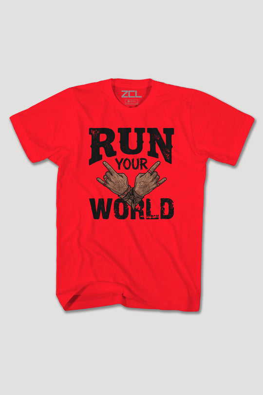 RUN YOUR WORLD TEE