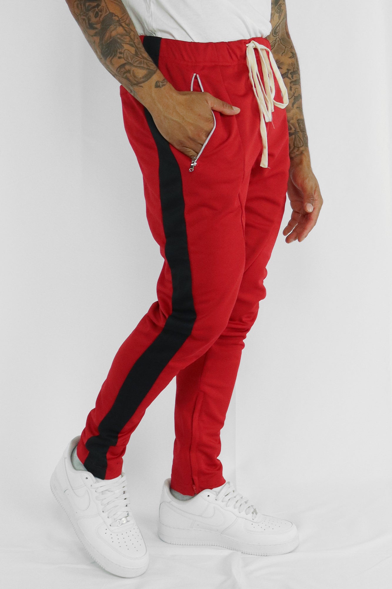 Buy Adidas Adicolor Classics SST Track Pants In Red | 6thStreet Saudi Arabia