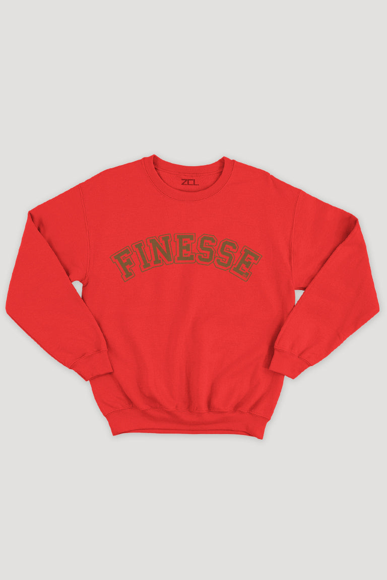 Finesse Crewneck Sweatshirt (bruin logo)