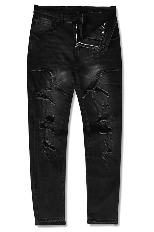 For the Frame Denim (Black Wash) - Zamage